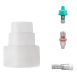 Conector Peep Adaptador Traqueia Filtro Cpap