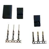 Conector Plug De Servo Futaba Ou Jr (10 Pares Completos)