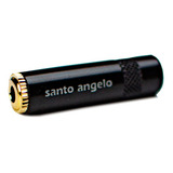 Conector Plug Jack P2 Estéreo Santo Angelo Fêmea Para Cabo