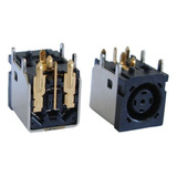 Conector Power Dc Jack Dell Inspiron 1545 Xps Plug Redondo