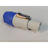 Conector Powercon Macho Linha Cinza 20a - 10 Unid