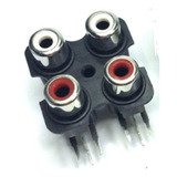 Conector Rca 04 Vias Para Modulo