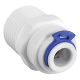 Conector Reto Rosca 1/2 X Mangueira 1/4 Engate Rápido
