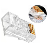 Conector Rj45 Cat6 Conex 1000 Pacote C/ 50 Peças - Intelbras