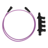 Conector T Para Nmea 2000 4 Portas Multiport M12 À Prova D'á