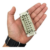 Conector Tomada 16 Polos Multipolar Tipo Parafuso Industrial