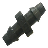 Conector União 4mm Microtubo Irrigação Gotejamento 100 Peças