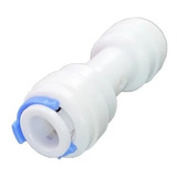 Conector União Emenda Engate Rápido P/ Mangueira 1/4 Filtros