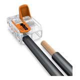 Conector Wago Modelo 221-412 Emenda 2 Fios 10 Peças