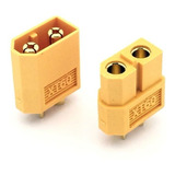 Conector Xt60 Macho E Fêmea 10 Macho E 10 Femeas