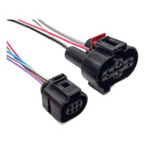 Conectores P/ Rele Módulo Ventoinha Vw Fox Space Polo Audi