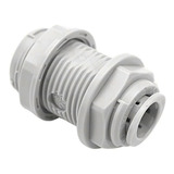 Conexão Engate Rápido União Anteparo Tubo 3/8 X Tubo 3/8