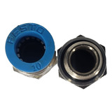 Conexão Pneumática Reta Push In Fitting - Qs-g1/4-10
