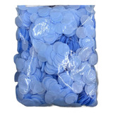 Confete De Seda Azul Claro Para