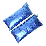 Confetes Mini Picadinho Azul Escuro Metalizado