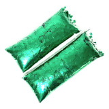 Confetes Mini Picadinho Verde Escuro Metalizado