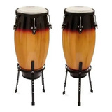 Conga Vanguarda Tumbadora 10' E 11' Pele Animal Sunburst