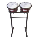 Congas Compactas Verm. Suporte Rack Luen