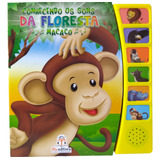 Conhecendo Os Sons Da Floresta: Macaco, De Blu Editora. Blu Editora Ltda Em Português, 2015 - Livro Sonoro Infantil