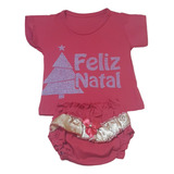 Conjuntinho De Natal Para Bebê Roupinha De Bebê Para Natal