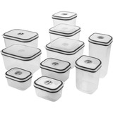 Conjunto 10 Potes Electrolux Herméticos Freezer E Microondas