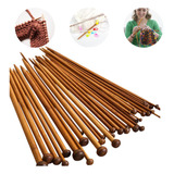 Conjunto 18 Agulhas De Bambu Para