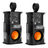 Conjunto 2 Caixinha De Som Bluetooth Portátil Recarregável