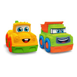 Conjunto 2 Carrinhos Infantil Happy Cars - Jp Brink