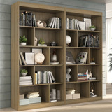 Conjunto 2 Estante Para Livros Atenas Com Nicho Ec