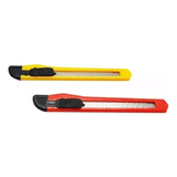 Conjunto 2 Estilete Lâmina Estreita 9mm Otima Qualidade