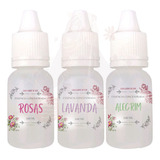 Conjunto 3 Essencias Aromatizantes Para Velas Artesanais