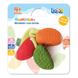 Conjunto 3 Gominhos Para Morder De Frutas Com Tecido Toyster