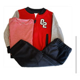 Conjunto 3 Peças Infantil Carter's Inverno Infantil Menino 