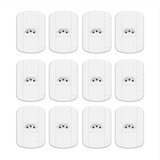 Conjunto 4x2 Tomada Simples 10a Blanc Mais - Kit 12
