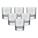 Conjunto 6 Peças Copo De Whisky Drink Atol Rocks 310ml Nadir Cor Transparente