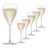 Conjunto 6 Taças Cristal P/ Champanhe Prosecco 230ml Oxford Cor Transparente
