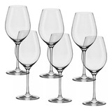 Conjunto 6 Taças Oxford Vinho Bordeaux 660ml Forever Classic Cor Transparente
