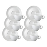 Conjunto 6 Xícaras De Chá Porcelana