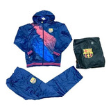 Conjunto Agasalho De Time (barcelona) Blusa E Calça