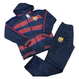 Conjunto Agasalho Time Europeu Barcelona Lançamento