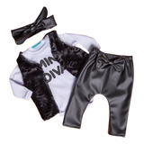 Conjunto Baby Diva Bebe Menina Com