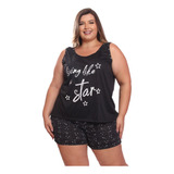 Conjunto Baby Doll Plus Size Short