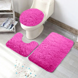 Conjunto Banheiro 3 Peças Pink Jogo