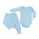 Conjunto Bebê Body Calça Mijão Recém Nascido Rn Maternidade