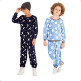 Conjunto Bebê Infantil Blusa Calça Fleece Pelúcia Quentinho