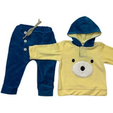 Conjunto Bebe Menino Calça Saruel