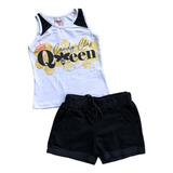 Conjunto Bebês  Blusa Regata Short