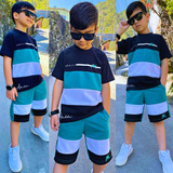 Conjunto Bermuda Camiseta Naruto Infantil Masculino