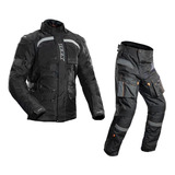 Conjunto Big Trail Jaqueta Airbag Calça Parka Texx Armor