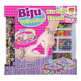 Conjunto Biju Collection Top Trend Miçangas Dmtoys